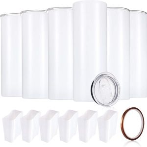 20 oz Skinny Sublimation Tumblers Stainless Steel Skinny Tumbler tapered